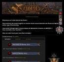 Site personnel pour une guilde sur Warhammer online (jeu en ligne)
Pages de pr&eacute;sentation, t&eacute;l&eacute;chargement de fichier priv&eacute;, forum