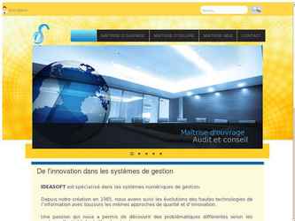 Création d'un site web