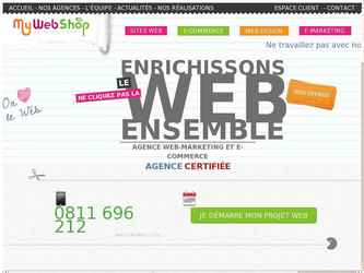 Website vitrine agence WP