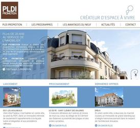 Site Web d une agence de conseil et ventes immobilires.