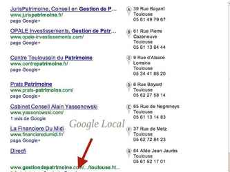 Referencement pour visibilité dans recherche universelle google.
Mise en place et gestion de compte Google +