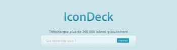 IconDeck.com est le principal moteur de recherche d'icônes gratuites pour graphistes et développeurs avec plus de 200 000 icônes PNG référencées.