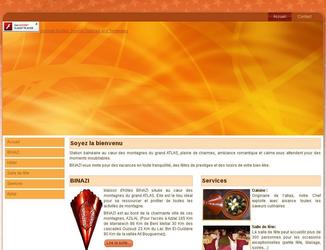 Site dun hôtel situe à Azilal Maroc, crée avec le CMS JOOMLA en utilisant le PHP MySQL JAVASCRIPT CSS, JQUERY.
Notre rôle est la création du Template, la  création de la bannière header,  et la redaction et lintégration du contenu