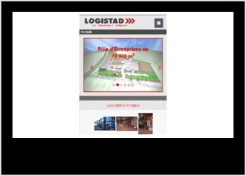 Site Web Vitrine Responsive Design
Affichage SmartPhone