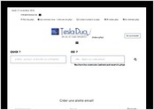 Cette plateforme de recrutement en ligne  l chelle  internationale a t conue pour faciliter la mise en relation entre demandeurs d emploi et entreprises  la recherche de profils spcifiques.

Notre client est aujourd hui propritaire de plusieurs noms de domaine spcifiant ses zones d intrt:

https://www.tesladuo.fr
https://www.tesladuo.lu
https://www.tesladuo.com
https://www.tesladuo.co.uk
https://www.tesladuo.nl
https://www.tesladuo.ch

Le projet web de notre client a t fortifi d une conception de deux applications mobiles iOS et Android (avec design diffrents pour tablettes et Smartphones).
https://play.google.com/store/apps/details?id=bai.teslas.duo&hl=fr
https://itunes.apple.com/fr/app/tesladuo/id938728741?mt=8
