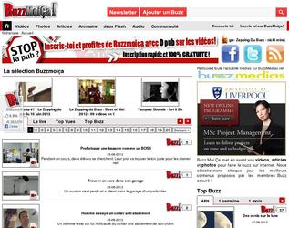 La r&eacute;f&eacute;rence du Buzz en France. Nous avons ajout&eacute; ce site &agrave; notre Portfolio pour prouver notre savoir faire en mati&egrave;re de r&eacute;f&eacute;rencement naturel.