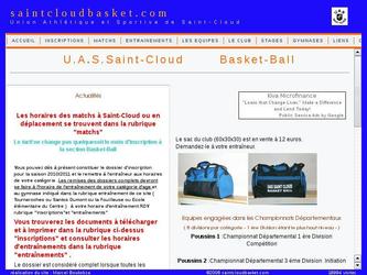 Site de présentation d'informations dynamiques pour une association de basket. Possibilité pour l'administrateur du site de rentrer à tout moment des informations dynamiques comme les actualités, les horaires des matchs, les stages ... 