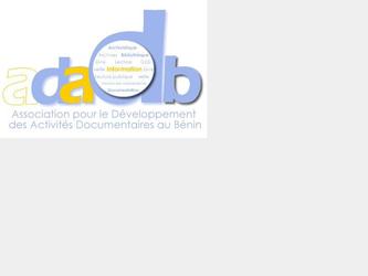 Logo pour l'association des documentalistes et bibliothécaires du Bénin (ADADB)