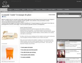 Rdaction d un article (scind en 5 parties) pour lutter contre le manque de place.