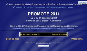 Site web de présentation du salon PROMOTE 2011 avec formulaires de souscription en ligne.
Technologies utilisées : Ajax, PhP, MySQL,