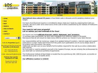 Site de pr&eacute;sentation d'immeubles &agrave; vendre et &agrave; louer