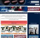 site d'une école de hockey qui prend des nouveaux élèves en ligne et qui est entièrement autogérable.