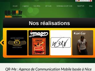 Site vitrine de mon agence de communication.Ralis en Php.