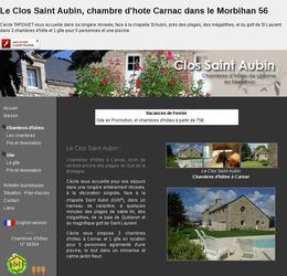 Cr�ation d un site internet pour un g�te de France/chambres d h�tes.<br>- Aide � la r�alisation et � la mise en oeuvre d un logiciel de r�servation en ligne