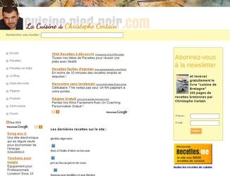 Site de recettes de cuisine