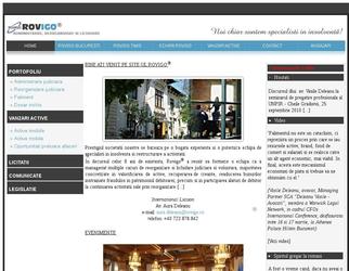 Rovigo.ro - Site de pr&eacute;sentation de la soci&eacute;t&eacute; Rovigo, sp&eacute;cialis&eacute;s dans l'insolvabilit&eacute; et la liquidation