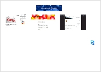 Description de mes différentes activités