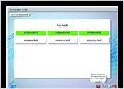 Telexab : Application de tests : synonymes, antonymes et vocation  l attention des orthophonistes.
multi-patients, sauvegarde des donnes de chaque praticien sur serveur, volution des bases lexicales de tests par envoi des donnes vers serveur de l diteur.
Dveloppement en AS3, PHP4, XML et Adobe Air pour sortie d un excutable pour PC, Mac et tablettes PC, Android et ios tlchargeable sur le site de l diteur.
Gestion des licences.

Client : Gnosia (http://www.gnosia.fr)

