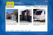 Site vitrine d une entreprise d hivernage de caravane dans le gard