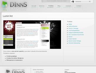 Cration d un site internet WordPress pour Lumin Arts, association culturelle.