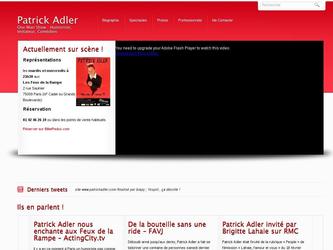 L'imitateur Patrick Adler