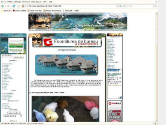 Site sur la Polyn�sie Fran�aise