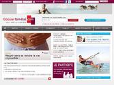 -	Dossierfamilial.com : refonte compl&egrave;te. Site m&eacute;dia &agrave; tr&egrave;s fort trafic (plus de 40 000 visites jours) regroupant de nombreux contenus m&eacute;dia (articles, guides, quizs, forums, vid&eacute;os, galeries etc.). R&eacute;alisation technique et int&eacute;gration d'une partie de la maquette graphique.