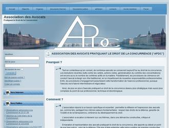 Site dynamique JOOMLA associatif pour un cabinet d'avocat d'affaire