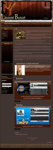 Site musical.dynamique avec le cms JOOMLA.