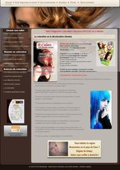 Rcolors est un site qui propose des diagnostics de coloration de cheveux. 

Le design &agrave; &eacute;t&eacute; orient&eacute; vers les couleurs de cheveux, le rouge &eacute;tant utilis&eacute; pour r&eacute;hausser les points important.

Une boutique en ligne &agrave; &eacute;t&eacute; d&eacute;velopp&eacute; de A a Z afin de s'int&eacute;grer parfaitement dans le site.

Enfin, le r&eacute;f&eacute;rencement &agrave; &eacute;t&eacute; optimis&eacute; pour permettre une apparition en 1ere page de google sur les phrases "coloration cheveux" et "d&eacute;coloration cheveux".