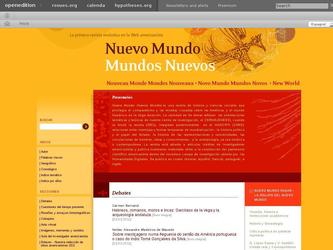 Traduction en espagnol des textes: 
Revue en ligne
"Nuevo Mundo, Mundos Nuevos"
Centre de Recherches sur les Mondes Am&eacute;ricains 