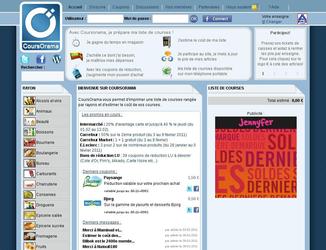 Coursorama est une site qui permet à l'utilisateur de réaliser sa liste de course. Il présente une partie administration qui permet à l'utilisateur de gérer son profil et à l'administrateur de paramétrer le site.