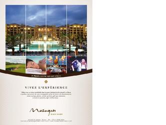 Flyer Mazagan Beach resort.