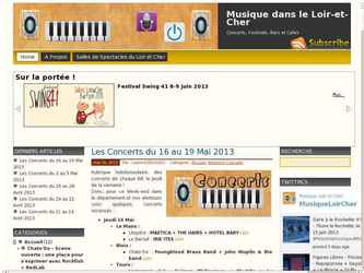 Blog personnel de Suivi musical dans le loir et cher et ses alentours