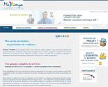 Ralisation site web "Maximya Consulting" : Design et conception graphique et ditoriale, dcoupage et intgration HTML/CSS, adaptation et intgration slider publicitaire (script Jquery).