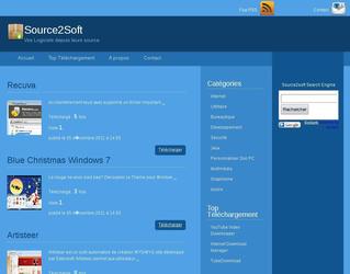 Source2soft propose a ces utilisateurs les derniers logiciels,utilitaires et jeux dont ils ont besoin.

la particularité de Source2soft c'est que tout les liens de téléchargements des logiciels sont des liens directes vers les sources du logiciels( sites éditeurs du logiciel,la communauté du logiciel-pour les logiciels libres,... etc) .

le but dans ce choix n'est pas pour alléger nos serveurs mais d'offrir a nos utilisateurs un service sûre sécurisé et fiable.