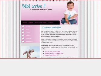 Site vitrine cr&eacute;e en XHTML/css Javascript 
avec mon propore design 