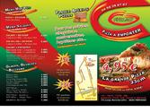 Realisation du menu d'un pizzera.
relooking du logo