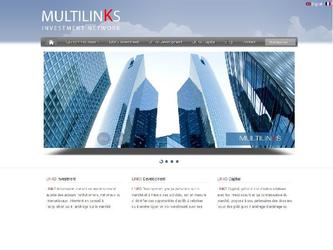 Conception et r&eacute;alisation d'un site web corporate et de son administration 
<a href="http://multilinks.fr/" style="color:red">http://multilinks.fr/</a>