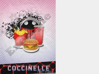 cr&eacute;ation d'un flyer pour un restaurant