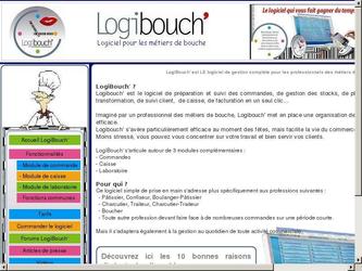 Site internet (en webdev) de présentation et de prise de commande du logiciel LogiBouch' destiné aux métiers de bouche (pâtissiers, boulangers, traiteurs ...)
LogiBouch' permet une gestion complète de l'activité (articles, commandes, clients, fournisseurs, laboratoire, recettes, module de caisse) en particulier il permet de gérer un grand nombre de commandes sur une période courte (période des fêtes de fin d'année). Code barre, envoi de SMS, mailing ... réseau. Développé en windev