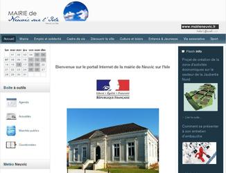 Site web de la ville de Neuvic