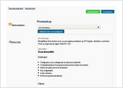 PrestaShop fonctionne avec un navigateur internet sur PC/Apple, tablette ou mobile. C'est un logiciel en ligne 24hr/24, 7j/7.

Description
Fonctionnalités
 
Catalogue
 
Catégories, sous catégories et produits illimités
Commentaires et évaluations des produits par les clients
Packs de produits et accessoires
Prix dégressifs
Liste cadeaux
Produits personnalisables
 
 
Clients
 
Possibilité de créer des groupes de clients
Possibilité de relancer les clients ayant abandonné un panier
Système de points de fidélité
Système de parrainage
Abonnement Newsletter
Conservation des paniers créés par les clients (paniers abandonnés)
 
 
Commandes
 
Statuts de commandes paramétrables
Gestion des retours
Consultation en temps réel des paniers créés par les clients
Factures, avoirs et bons de livraison PDF
Offres spéciales (promotions...)
Montant minimum de commande paramétrable
 
 
Paiement
 
Moyens de paiement illimités (extensions disponibles sur addons.prestashop.com)
Filtrage des modes de paiement par devise, pays ou groupes de clients
PaypalTM (pré-configuré)
MoneybookersTM
HipayTM
Module GoogleTM Checkout
 
Livraison
 
Transporteurs et destinations illimités
Notification par e-mail des statuts de livraison (personnalisables)
Possibilité de suivre son numéro de colis
Possibilité d'offrir les frais de livraison
Facturation par tranche de prix ou de poids des frais de port
 
 
Statistiques
 
Nombre de visiteurs en ligne
Nombre de visites et de visiteurs
Nombre de visites et de visiteurs
Statistiques catalogue/taux de transformation par catégories
Statistiques produits
Intégration complète avec Google Analytics
 
 
Traductions
 
Traduction en 3 langues par défaut : français, anglais, espagnol
Import / export de packs de traductions depuis le Back-Office (.gzip)
Langues illimitées - Déjà 38 langues disponibles !
Outil de traduction en ligne
 
 
Localisation
 
Ajout illimité de devises
Synchronisation des taux de change
Ajout illimité de taxes
Fuseau horaire
 
 
Référencement
 
Optimisation du référencement (SEO)
Gestion des Meta tags (Meta title, keywords...)
Google Sitemap
URL simplifiées
 
 
Sécurité
 
Accès Back-Office sécurisé par login et mot de passe
Compatibilité chiffrement SSL (Secure Sockets Layer)
Compatibilité à la norme PCI DSS
 
 
Administration
 
Back-Office personnalisable
Gestion multiple utilisateurs (Back-Office) et de leurs permissions (ACL)
Mode 'Mise en maintenance'
Editeur texte WYSIWYG complet
Programme d'affiliation
Ajout de modules complémentaires
Alertes SMS (Stock, nouvelle commande...)
 
 
Front Office modulable
 
Personnalisation aisée du thème graphique
Bulles d'informations sur les fiches produits
Produits phares en page d'accueil
Possibilité d'insérer de la publicité
Possibilité d'intégrer GoogleTM Adsense
Formulaire de contact à destinataires multiples
 