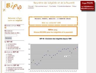 Site institutionnel d'informations socio-économiques