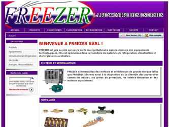 Site web de la société Burkinabè Freezer SARL