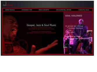 Le site est une plaquette musicale de l'agence d'artistes vocaux chantant du Gospel.

La gestion du contenu, des plages musicales et de photos se fait depuis un back-office qui g&egrave;re aussi l'ensemble de l'organisation des &eacute;v&egrave;nements.