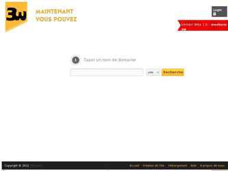 c'est un site de réservation de domaine en ligne, qui permet l'achat et la réservation.