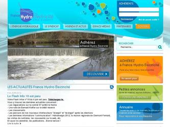 L'agence Urbilog m'a fait confiance pour l'optimisation du développement front-end du site France hydro-éléctricité.
Site en html5, valide w3c et accessible 