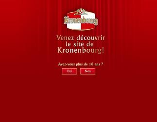 Fin 2009, Kronenbourg se lance sur Internet et ouvre un site pr�sentant la c�l�bre marque de bi�re au damier. Des secrets de fabrication aux campagnes publicitaires tout est disponible pour en apprendre plus au sujet de Kronenbourg.On y trouve �galement un lexique de la bi�re, permettant de se familiariser avec le vocabulaire propre aux brasseurs.Un espace membres est disponible et permet d acc�der � une partie plus communautaire. On y retrouve un blog o� les internautes peuvent �changer avec des Brasseurs de la marque et les actualit�s y sont diffus�s 1 mois avant d �tre sur le site vitrine.Il y aussi la possibilit� de parrainer des amis, de g�rer ses abonnements aux newsletters, d acc�der aux goodies (t�l�charger des fonds d �cran ou �crans de veille (PC et Mac) ou envoyer des e-cards).