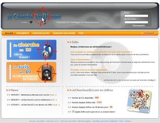 Site d annuaire de DJ s mobiles et d appels d offre golocaliss avec systme d alerte email "intelligent" et systme d avaluation des DJ s par les clients.